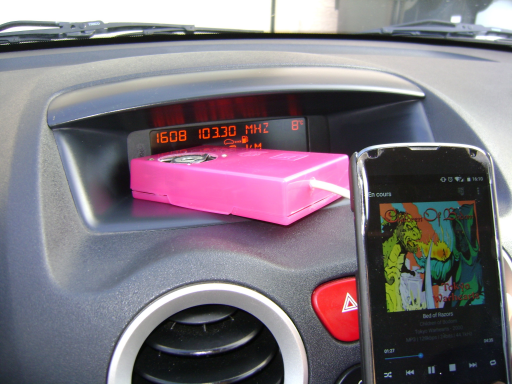 MPDroid pour contrôler la musique émise par le Raspberry PI et diffusée via la radio
